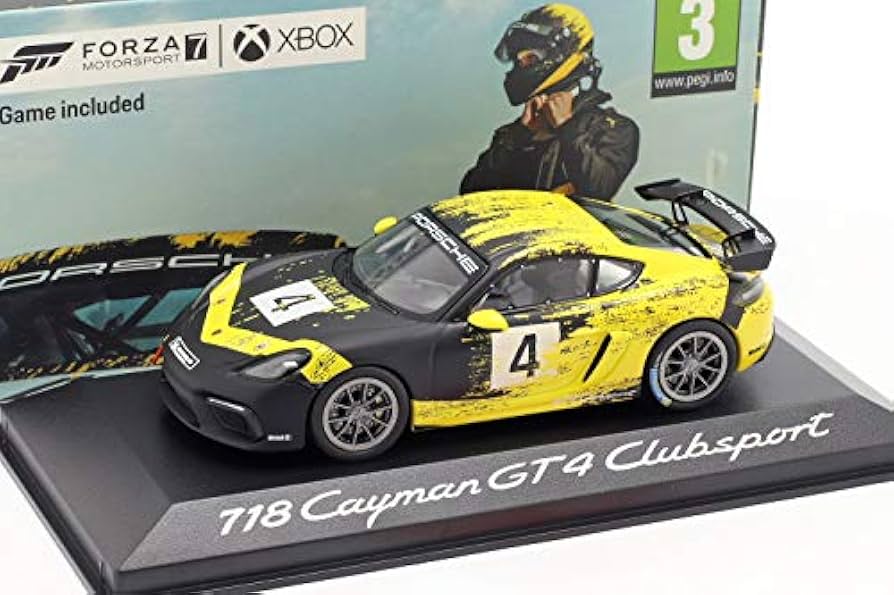 PMA 1/43 ポルシェ ケイマン GT4 2016 ブラック メタリック PMA 1/43 ポルシェ ケイマン GT4 2016 ブラック メタリック